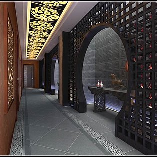 海南三亞憑海閣酒店裝飾工程