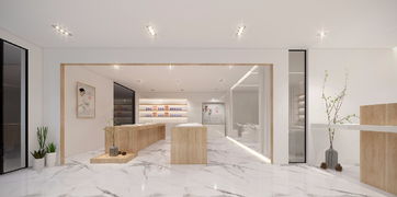 100㎡現(xiàn)代簡約購物空間裝修案例解析